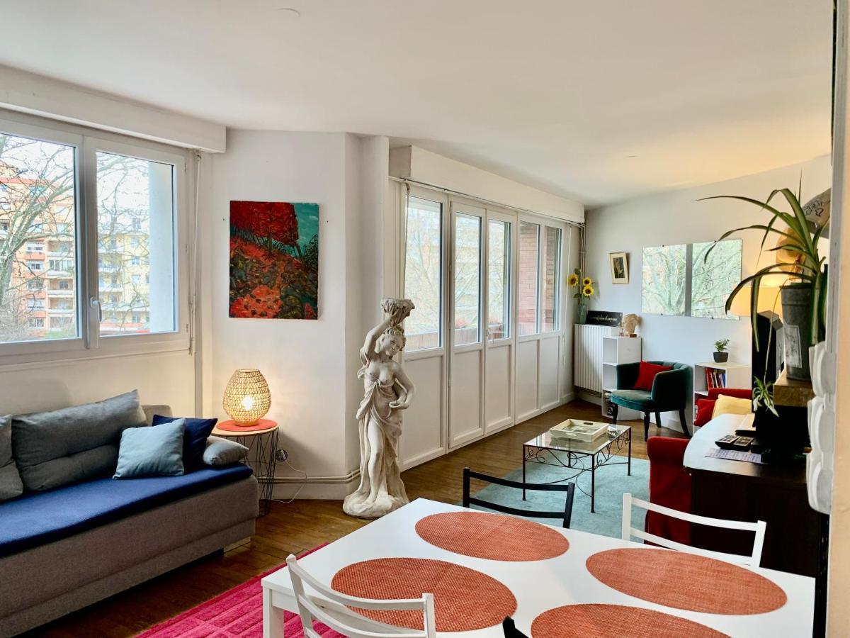 Gare Matabiau Toulouse Agreable Appartement Au Bord Du Canal Exterior foto